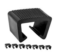 Angoily Clips para Muebles de Exterior para Sofás y Sillas de Ratán Sujetadores de ABS Resistentes Ranuras de 43 CM y 525 CM Pack de 8 Unidades Ideales para Muebles de Patio y
