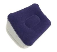 Angoily Cojín Inflable para Elevación de Piernas con Base Antideslizante Reposapiés Portátil para Avión y Oficina Almohadilla Cómoda y Resistente para Adultos Diseño Hermético sin Fugas