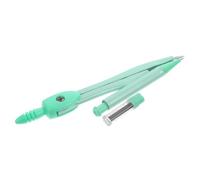Angoily Compases Metálicos Portátiles para Dibujo y Geometría Herramienta para de Círculos Kit Escolar de Dibujo Técnico Color Verde para Estudiantes y Oficina