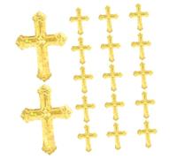 Angoily Confeti de Cruz para Bodas y Bautizos Decoración de Mesa Religiosa Resistente Desvanecimiento Fácil Limpieza para Eventos Cristianos y Fiestas