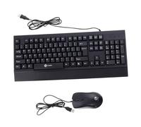 Angoily Conjunto Ratón 2 1 104 Teclas Ratón Ergonómico Resistente para Oficina