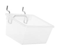 Angoily Contenedor para Tablero Perforado Antielectrostático Transparente con Gancho Organizador Resistente para Almacenamiento de Pequeñas Bricolaje y Taller