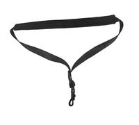 Angoily Correa de Saxofón Ajustable de Nylon y Abs Negro para Adultos, Arnés Cómodo Que Reduce la Carga Hombro, Adecuado para Transporte Fácil del Saxofón