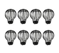 Angoily Cubierta De Filtro De Drenaje para Canalones Anti-Bloqueo 5.90X3.93X3.93 Pulgadas Rejilla Plástica para Jardín Techo Balcón Pack 8 Unidades