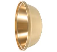 Angoily Cuenco Ritual de Latón de 9 CM Símbolo de Pentagrama y Triple Luna Cuenco Decorativo Pequeño para Ofrendas de Agua y Almacenamiento Suministros para Templos y Altar Espiritual