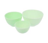 Angoily Cuencos Para Mascarillas Faciales De Silicona Anticaída, 3 Piezas (pequeño, Mediano y Grande), Sin Olor, Duraderos, Para Uso Casero y Mezcla De Mascarilla