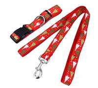 Angoily Cuerda Collar De Mascota Bandana Cuello Navideña Decoración Árbol Resistente