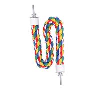 Angoily Cuerda de Escalada para Loros de 60 Cm Juguete para Masticar Juguetes de Cuerda de Algodón para Loros Juguetes para Loros Seleccionados