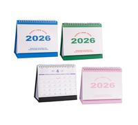 Angoily De Mesa 2026 4 Unidades Artístico De Escritorio Con Y Tapa Abatible Agenda Mensual Para La Productividad Y La Programación De De