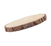 Angoily Decoración de Jardín Adoquines de Madera Natural 26-28 CM X 2 CM Pavimento para Pasarela Exterior Resistente Intemperie Adecuado para Patio y Senderos al Aire Libre