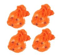 Angoily Decoración Halloween con Telaraña Artificial Estirable y Arañas Realistas para Fiesta y Escenario Accesorios de Terror para Embrujado