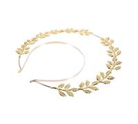 Angoily Diadema Retro Hecha Mano de Doradas para Novias Accesorio Cabeza para Fotos Bandas Cabello para Mujeres