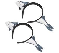 Angoily Diademas Divertidas Pelo de Fiesta para Niñas 2 Piezas de Cabeza Diseño de Zanahoria Accesorios para Cabello Infantil Ideales para Cosplay y Eventos Festivos