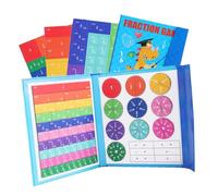 Angoily Educativo de Matemáticas Magnético para Disco para Cognición Numérica y Operaciones Básicas Juguete de Aprendizaje Matemático para Desarrollo Manual y Mental
