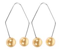 Angoily Entrenador de Hoyuelos Faciales Metálico 2 Piezas Color Champán, Moldeador Facial Portátil Ajustable para Mejillas, Ejercitador de Rostro para Belleza y Cuidado Personal