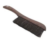 Angoily Escoba de Mano Pequeña de Madera Cerdas de Pelo de Crin para Limpieza Fácil Deformación, Adecuado para Sofás E Instrumentos Musicales