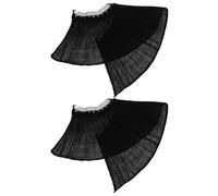 Angoily Esposas de Muñeca Falsas de Encaje en Capas, Accesorios Elegantes para Mujer en Sesiones Fotográficas y Fiestas Temáticas