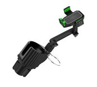 Angoily Estante De Almacenamiento para Automóviles con Expansor De Portavasos para Coche Soporte para Teléfono Celular con Portavasos para Uso Diario El Coche