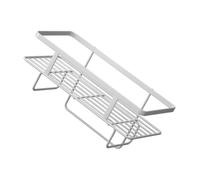 Angoily Estante para Cisterna De Baño Estante Blanco para Inodoro Almacenamiento para Artículos Diversos De Baño para Uso Interior para