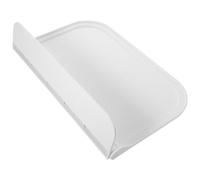 Angoily Estante Plegable para Baño Grande Blanco, Tablero Colgante de Plástico, Organizador Multifuncional para Toallas, Ropa y Artículos de Uso Diario, Estante de Almacenamiento