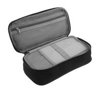 Angoily Estuche para lápices: Estuche para lápices de Gran Capacidad con Doble Capa, Organizador de papelería para el Aula Escolar y al Aire Libre.