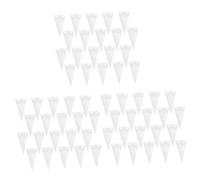 Angoily Fuente De Papel Boda Pequeño Favor Ducha Fiesta Jumbo Conos Huecos Mini Cono De Pétalo Conos De Papel De Flores Conos De Confeti Huecos Cono De Confeti 20 Piezas*4