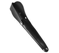 Angoily Funda de PU Ligera y Reutilizable para Tijeras 3 Claveles Costura, Protector Negro Adecuado para Manualidades y Costura Soporte para Colgar