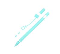Angoily Funda de Silicona para Pencil ª Generación Protector Anticaída y Antipolvo Dos Cubiertas para Punta Funda Ligera Compatible con Lápiz Táctil Color Aleatorio Color Aleatorio