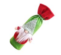 Angoily Funda Navideña para Botella de Vino Adorno Creativo para Fiesta sin Rostro Decoración de Mesa de Casa Color Aleatorio