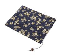 Angoily Funda para Libros Decorativa Tela con Diseño Vintage Protector Resistente para Libros Escolares y Diarios Funda Fácil de Usar para Lectura y Personal