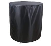 Angoily Funda para Mesa de Patio Pequeña Redonda, Cubierta de Enfriamiento Correa Ajustable, Adecuado para Exteriores y Muebles de Jardín