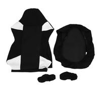 Angoily Funda para Silla de Deportes Electrónicos de Tela de Malla Elástica Protector para Asiento Respaldo y Reposabrazos Lavable y Antiarañazos para Oficina Escuela PC