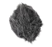 Angoily Funda Protectora de Felpa para Micrófono Negro Bloqueo de Saliva y Alta Adaptabilidad, Adecuado para Uso en Interiores y Grabaciones
