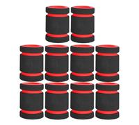 Angoily Fundas de Agarre Antideslizantes para Tatuajes 10 Unidades Tamaño Corto 30mm Diámetro 22mm Esponja Flexible Rojo para Tatuadores Accesorios Prácticos de Manga Agarre