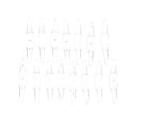 Angoily Gancho de Fijación para Cortina Enrollable y Persiana Vertical, 15 Piezas, Material Seguro, Color Clásico, Accesorio para Cortinas Romanas, Uso en Ventanas, Kit para Decoración del Hogar