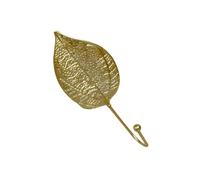 Angoily Gancho de Pared de Hierro en Forma de Hoja Tamaño L Percha de Estilo Nórdico para Almacenamiento y Organización Hogar Gancho Decorativo Multiusos para Colgar Llaves Bolsos y