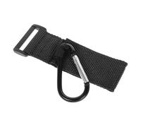Angoily Gancho para Manillar de Bicicleta y Scooter, U Tipo Negro, sin Taladro, Compatible con Motocicletas y Cochecitos, Gancho Colgante Resistente para Bolsas y Equipos Deportivos