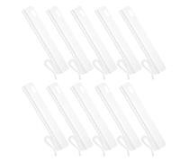 Angoily Ganchos Ajustables para Cortinas de Plástico Resistentes Juego de 25 Piezas Clips Extensibles Tipo S para Colgar Cortinas Ventanas y Puertas Accesorios Prácticos para
