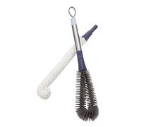 Angoily Garrafas 1 Juego Cepillo Copa Depurador Botellas Agua Cepillo Limpieza Tazas Ancho Cepillo para Biberones Cerdas Suaves Cepillo Bombona Páginas Cepillar Flexible Bebé