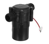 Angoily Generador de Agua con Turbina Mini Generador de Agua con Turbina, 12v, Plástico Negro, Interfaz Estándar de 1/2 Pulgada, Ángulo de 180°, para Oficinas y Dormitorios, Salida