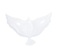 Angoily Globos Conmemorativos de Paloma Blancos Decoración para Bodas y Celebraciones Globo de Pájaro Paloma para Eventos Fiesta Temática Ambiente Alegre y Elegante