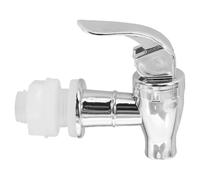 Angoily Grifo para Dispensador de Bebidas de Polipropileno Grifo Reutilizable de 16 MM Plateado Compatible Botellas de Vidrio para Vinos Pieza de Repuesto Fácil de Desmontar y Limpiar