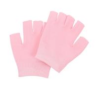 Angoily Guantes Hidratantes de Gel para Mujer Par de Guantes de Spa Hidratantes Rosas Intensivo de Manos Secas Piel Sensible Ideales para Uso Nocturno y Reparador