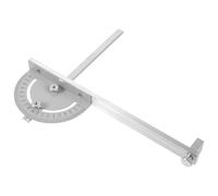 Angoily Guía de Ingletes para Mesa de Fresadora Accesorio de Ángulo Ajustable Mini Regla de Precisión para Carpintería Herramienta Portátil para Cortes Exactos en Madera Uso Doméstico