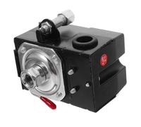Angoily Interruptor Del Compresor De Aire Interruptor De Compresor De Aire Presostato Ajustable Negro Metal