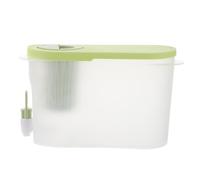 Angoily Jarra de Agua Fría con Grifo para Refrigerador Polipropileno Seguro 1 Unidad Color Verde Nórdico Adecuado para Hogar y Oficina para Zumos Infusiones y Bebidas Refrescantes