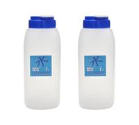Angoily Jarra de agua fría estilo coreano, jarra de limonada, hervidor de agua fría, para mesita de noche, café, botella de agua acrílica, jarra de agua de plástico, botella grande para bebidas de