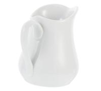 Angoily Jarra de Cerámica para Leche y Crema con Asa, 450 Ml, Dispensador para Salsa de Cocina, Adecuado para Café, Leche y Uso Doméstico en Restaurantes y Fiestas