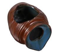 Angoily Jarra de para Fuente de Agua con Cascada Decorativa Diseño Pequeño y Compacto para Jardín Interior y Exterior Complemento Natural para Estanques y Peceras Accesorio Decorativo