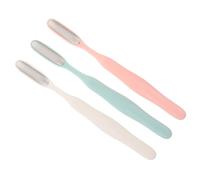 Angoily Juego 3 Limas para Pies de Acero Inoxidable Exfoliante Piedra Pómez para Eliminar Piel Muerta y Callos Diseño Delgado para Espacios entre Dedos Raspador para Talones y Dedos